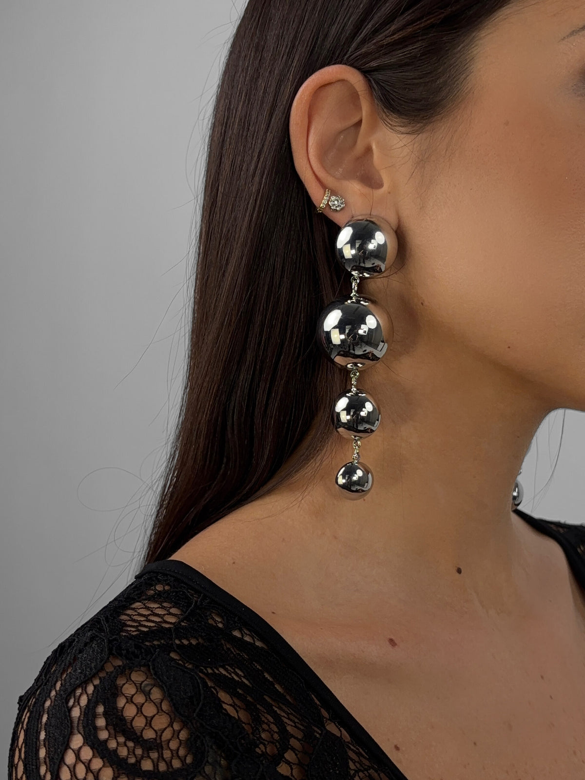Glass Marble Earrings