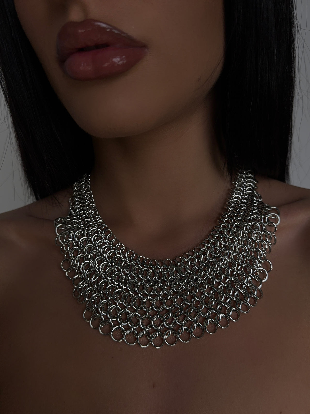 Layered Silver Necklace