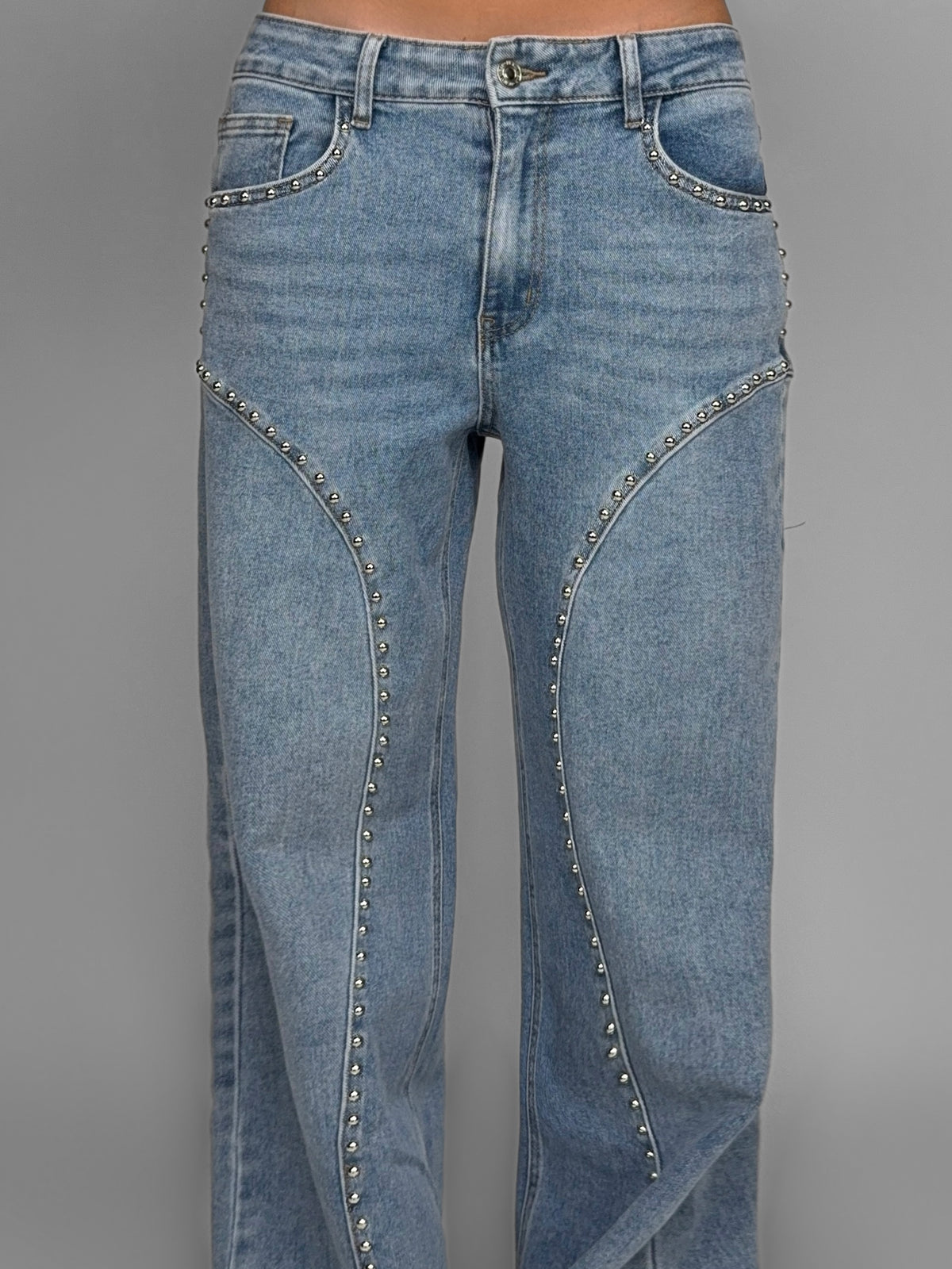 Jeans Studded Denim
