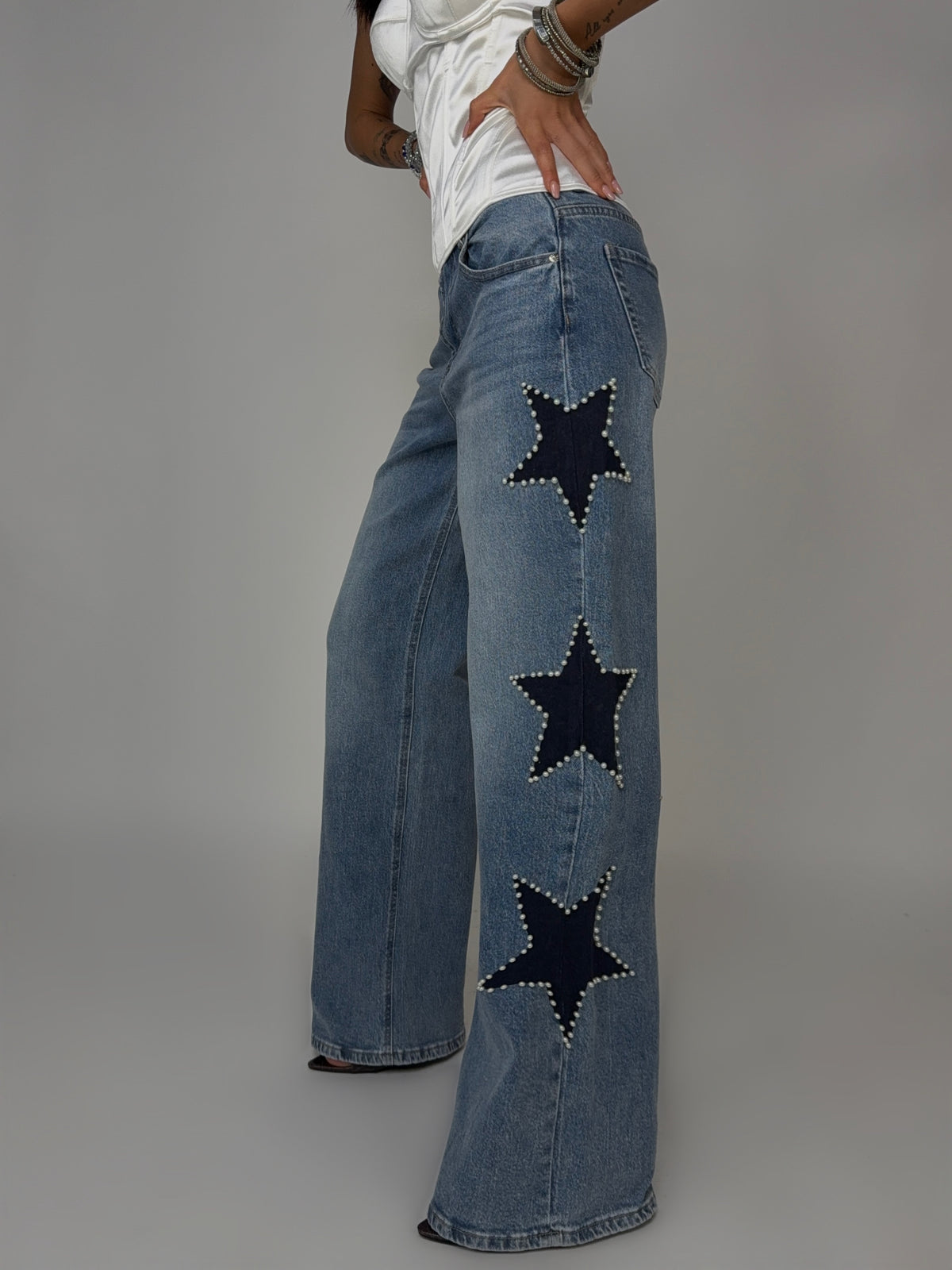 Jeans Pearl Star