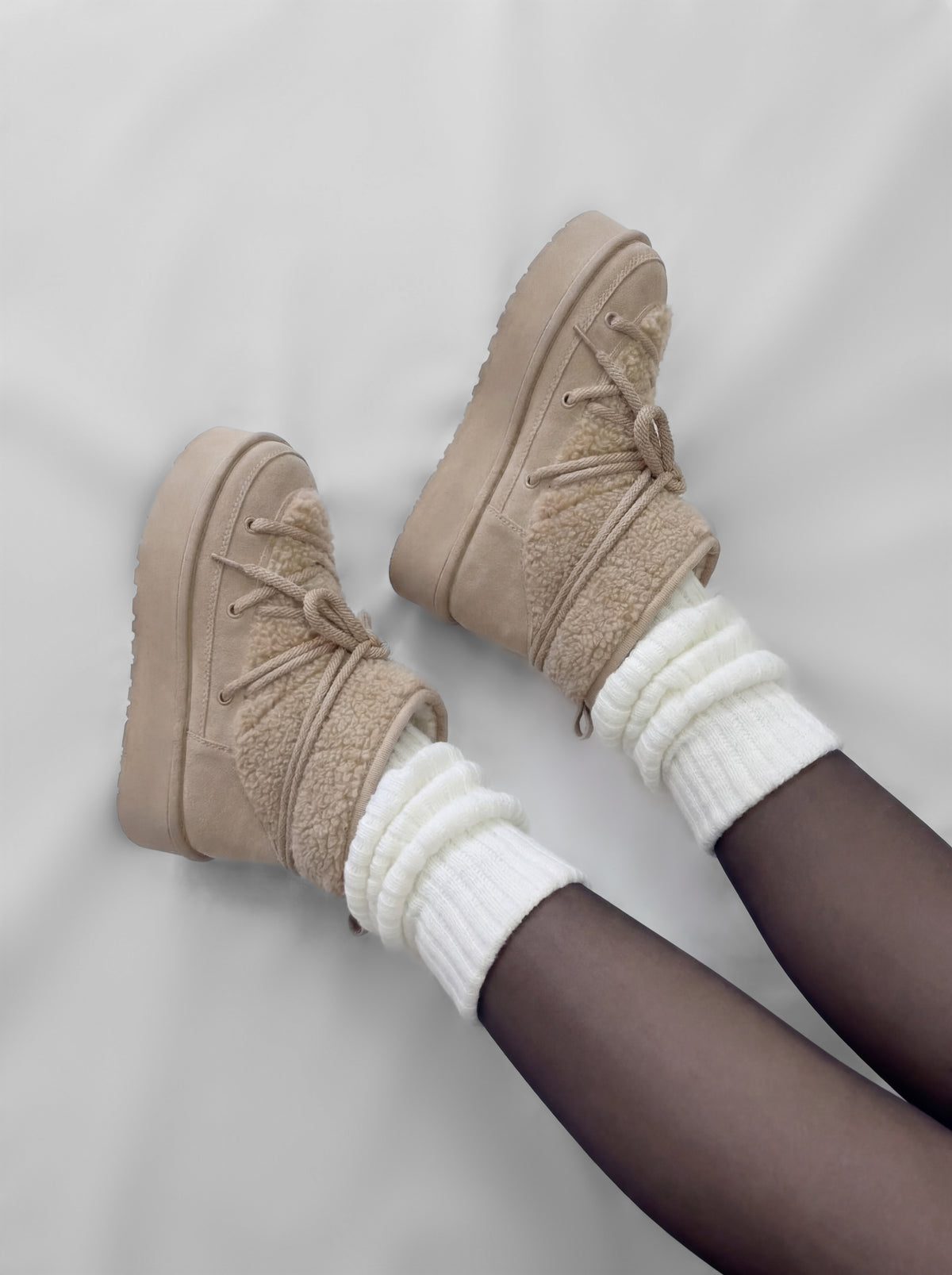 Stivale Ice Teddy - Camel