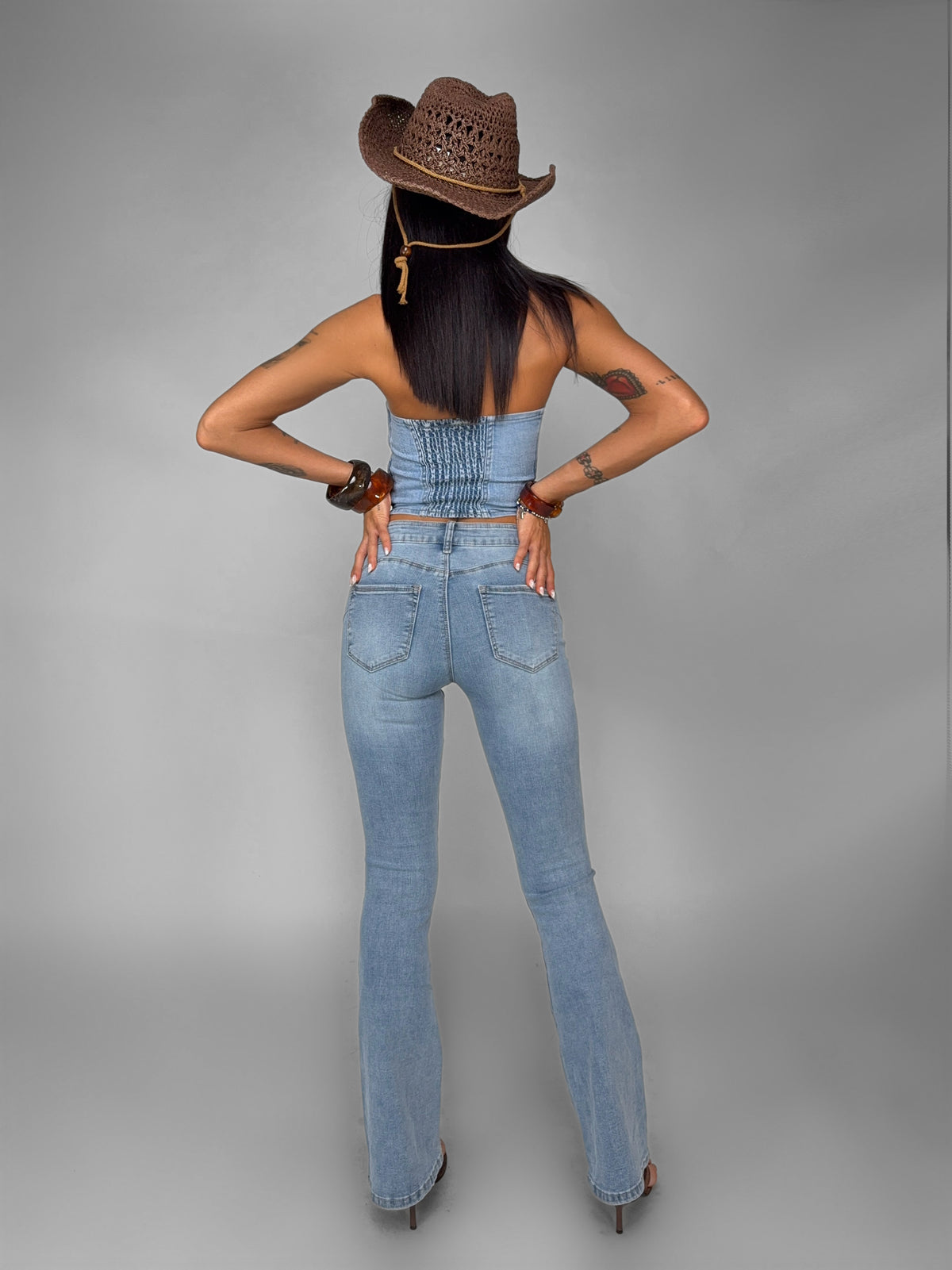 Top Fitted Denim