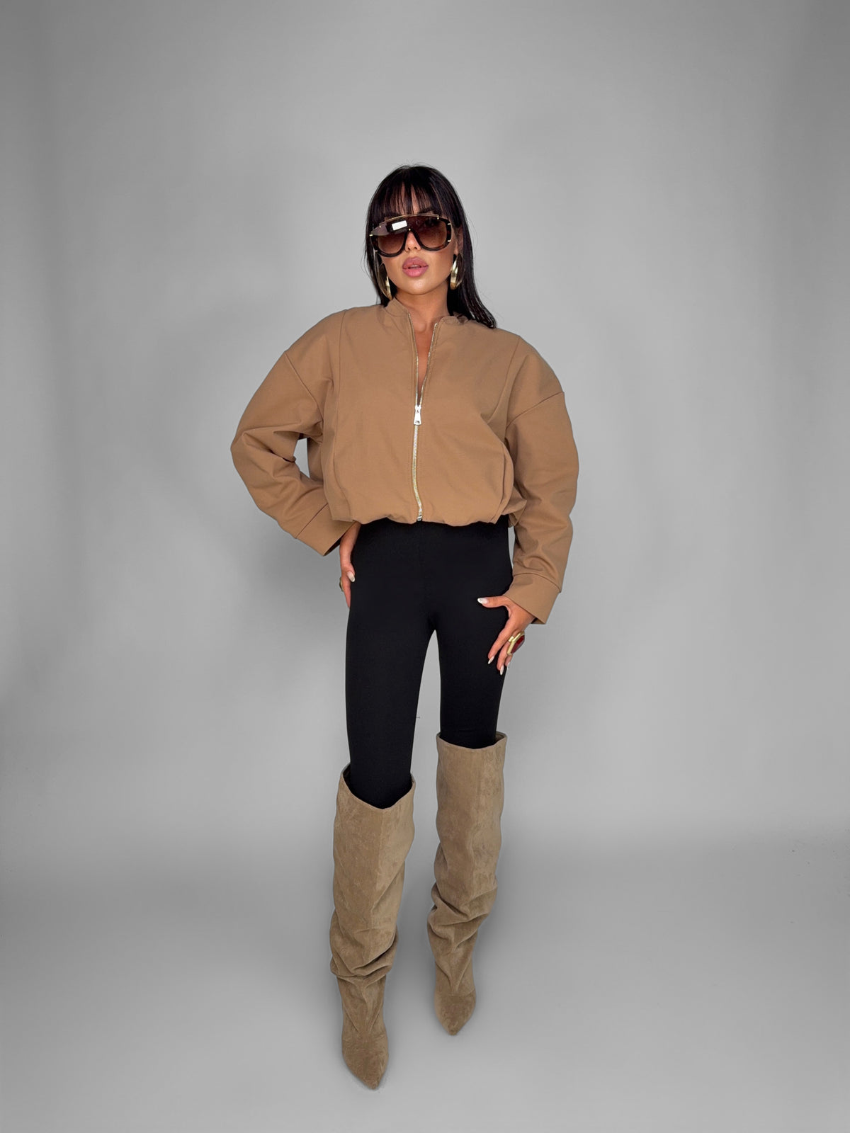 Total Look Gravity Brown