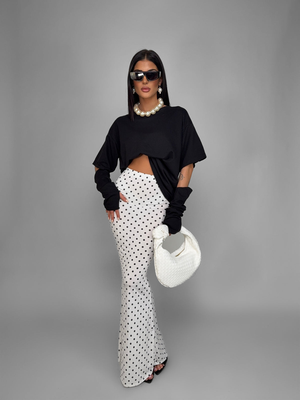 Playful White Total Look