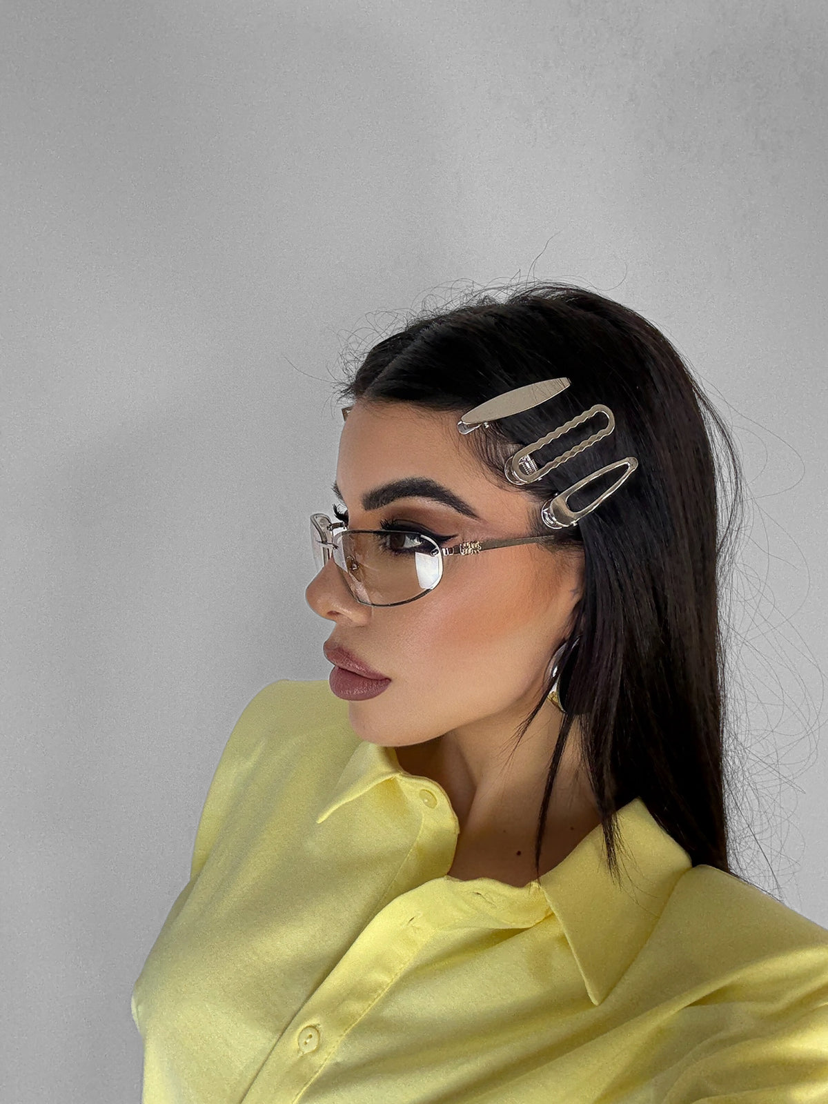Clothespins 5 Pieces - Silver