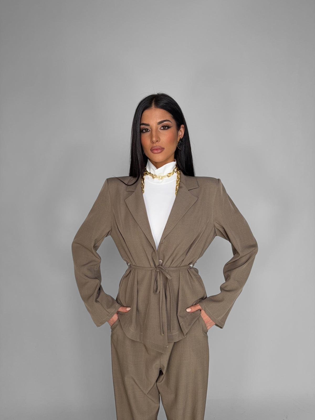 Completo Slim Line-Tortora