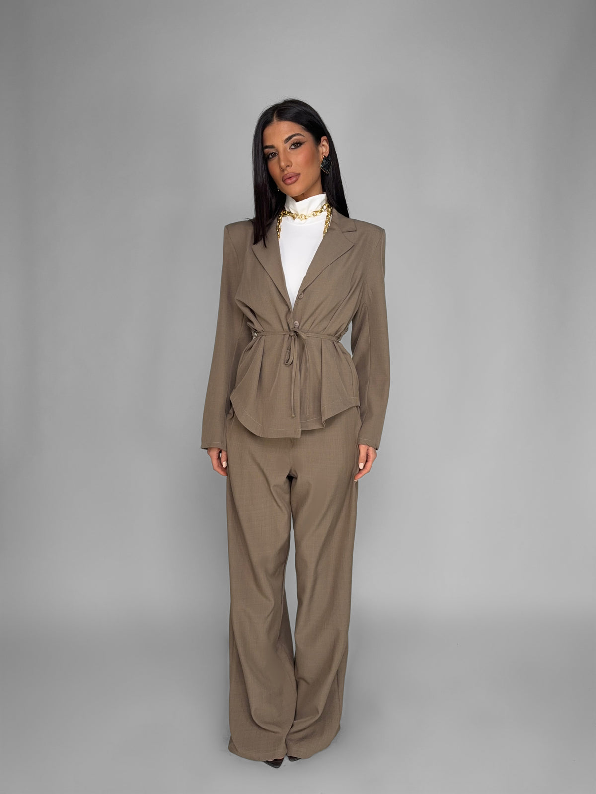 Completo Slim Line-Tortora