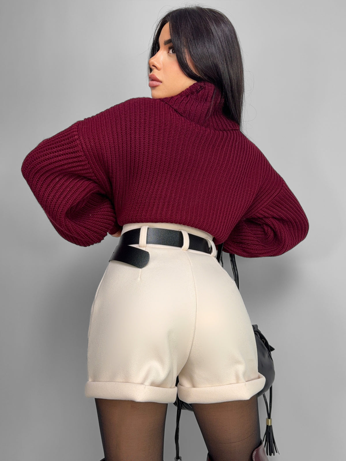 Soft Warm-Beige Shorts