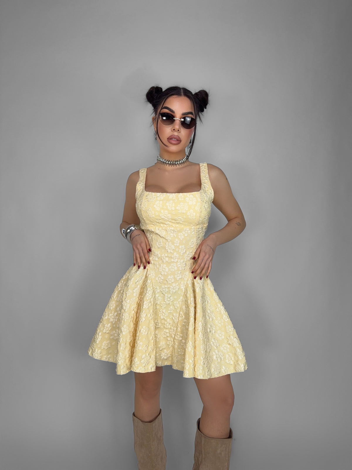 Floral Detail Dress
