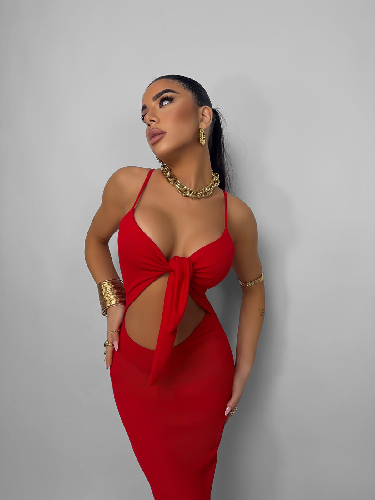 Dress Explosion - Red