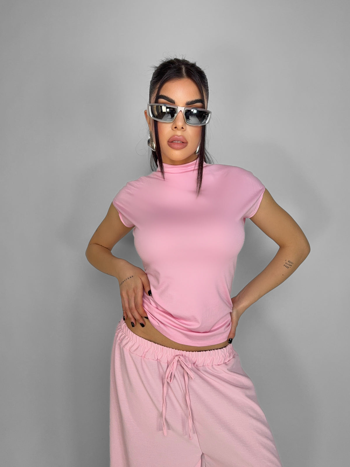 Maglia Minimal Tank-Pink