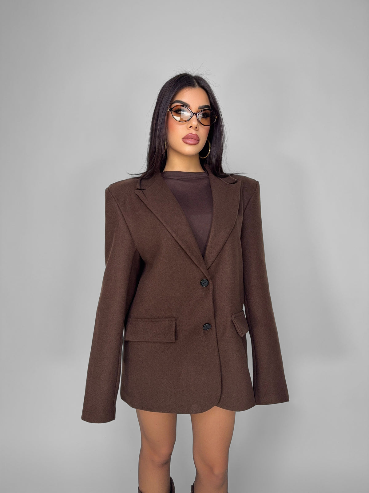 Cappotto  Material Girl - Brown