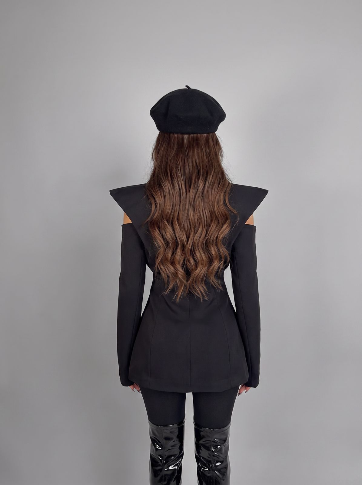 Abito/Giacca Destruttured - Black