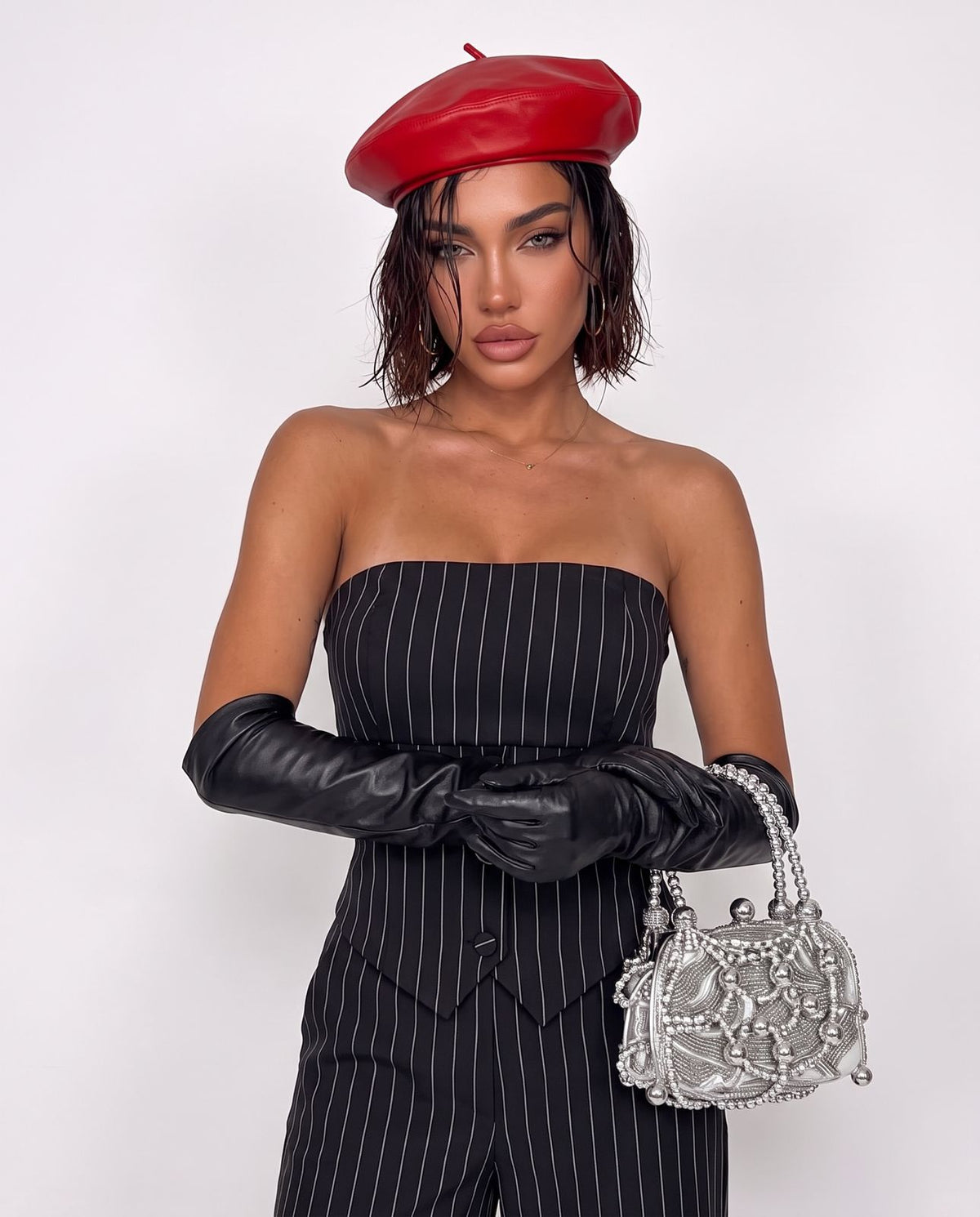 Co-ord Set Pinstriped