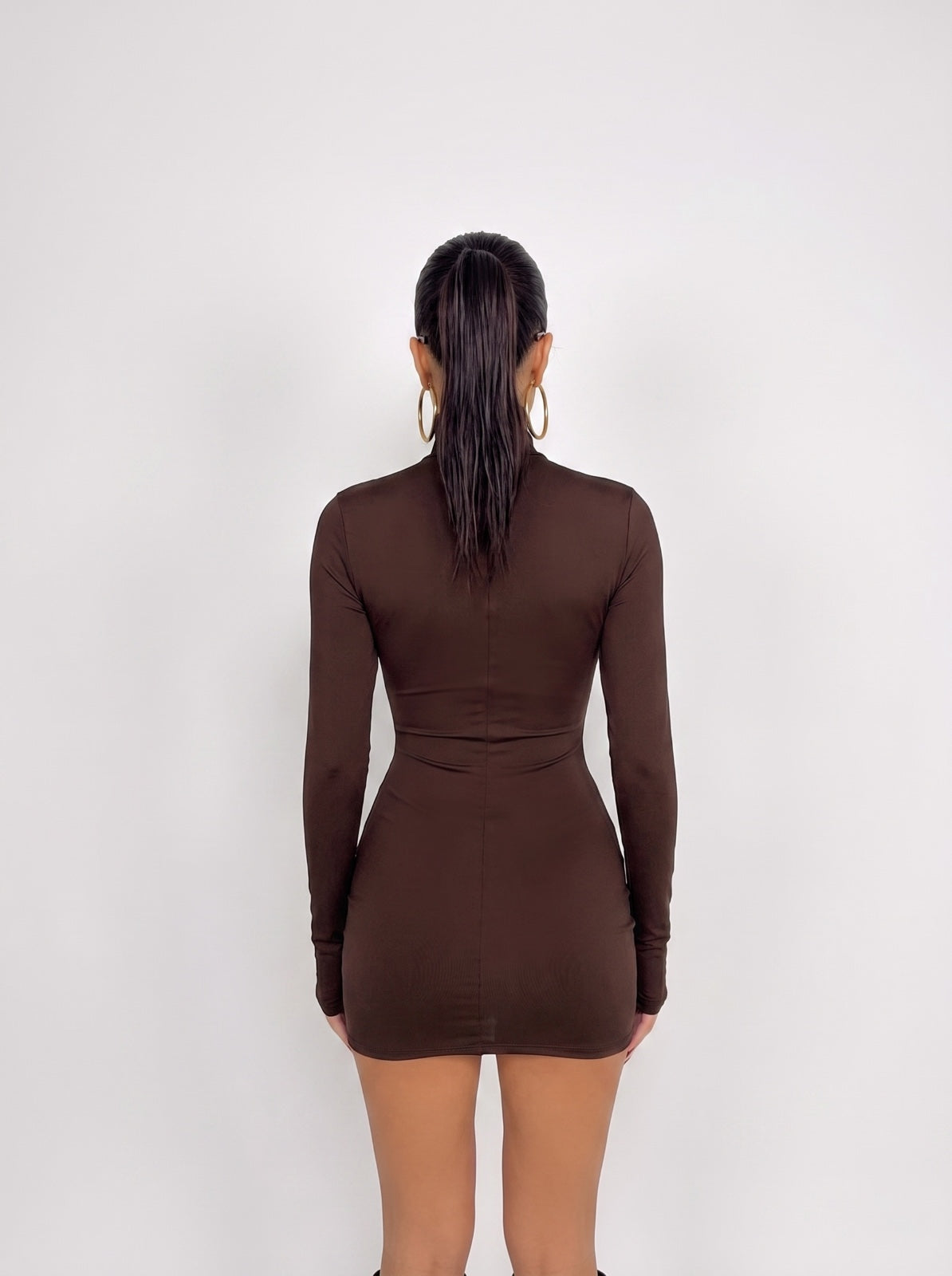 Abito Basic Not Basic - Brown