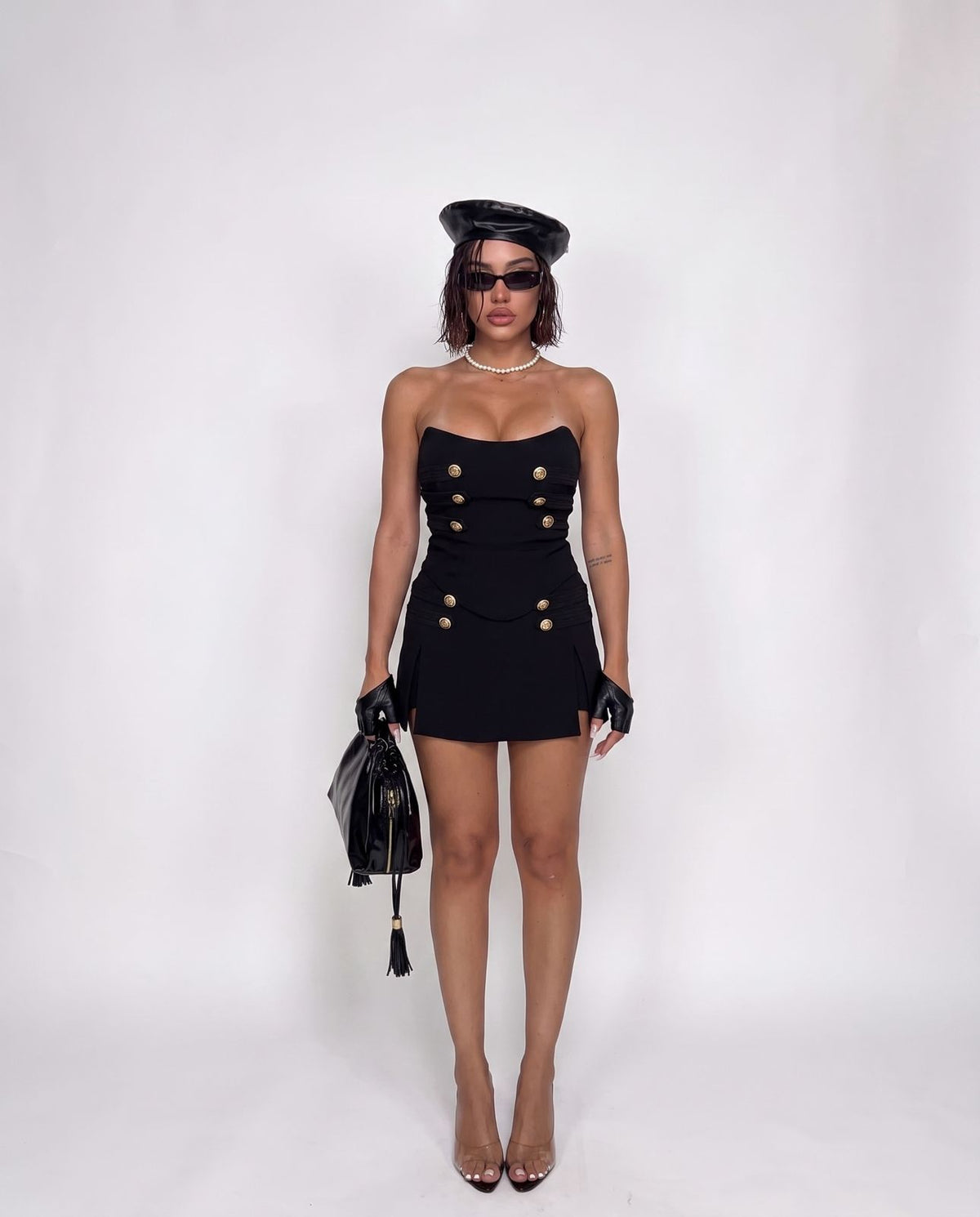 Co-ord Military Glam - Black