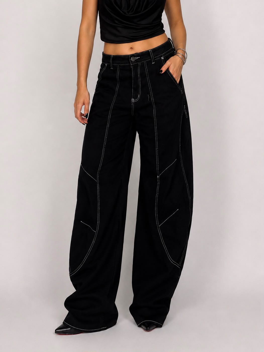 Jeans Contrast Denim