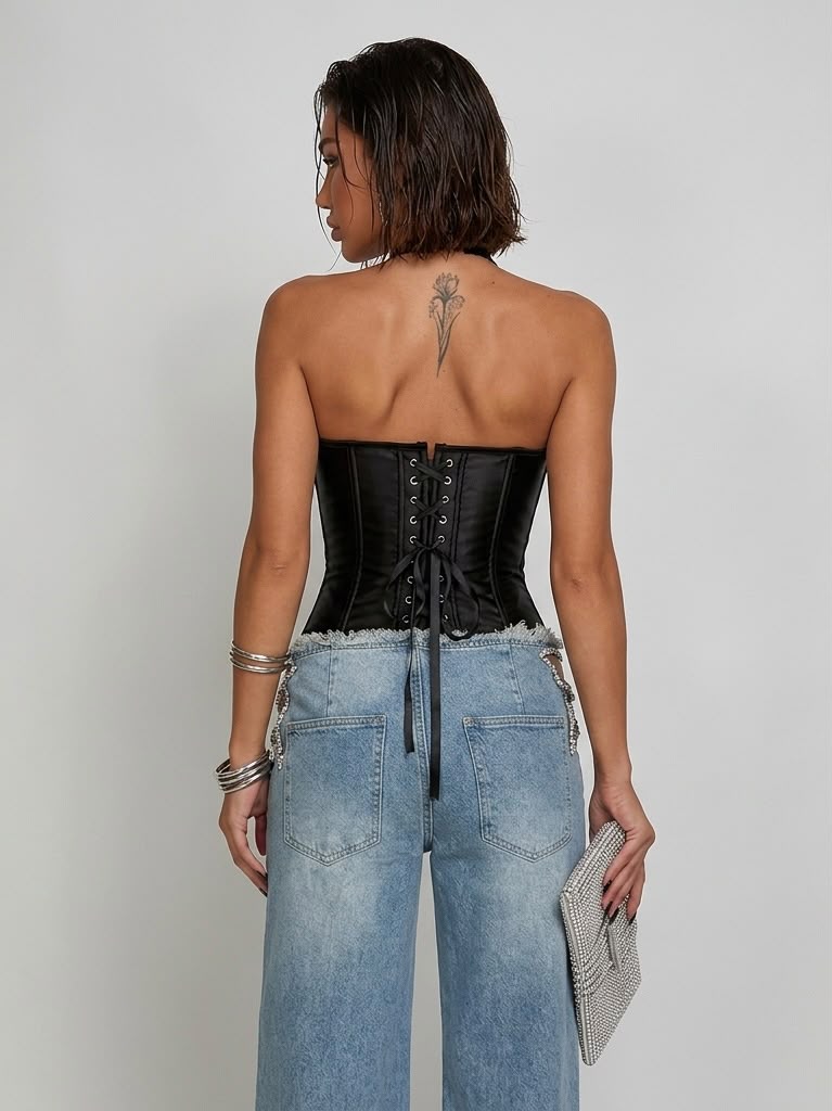 Jeans Brillant Butterfly