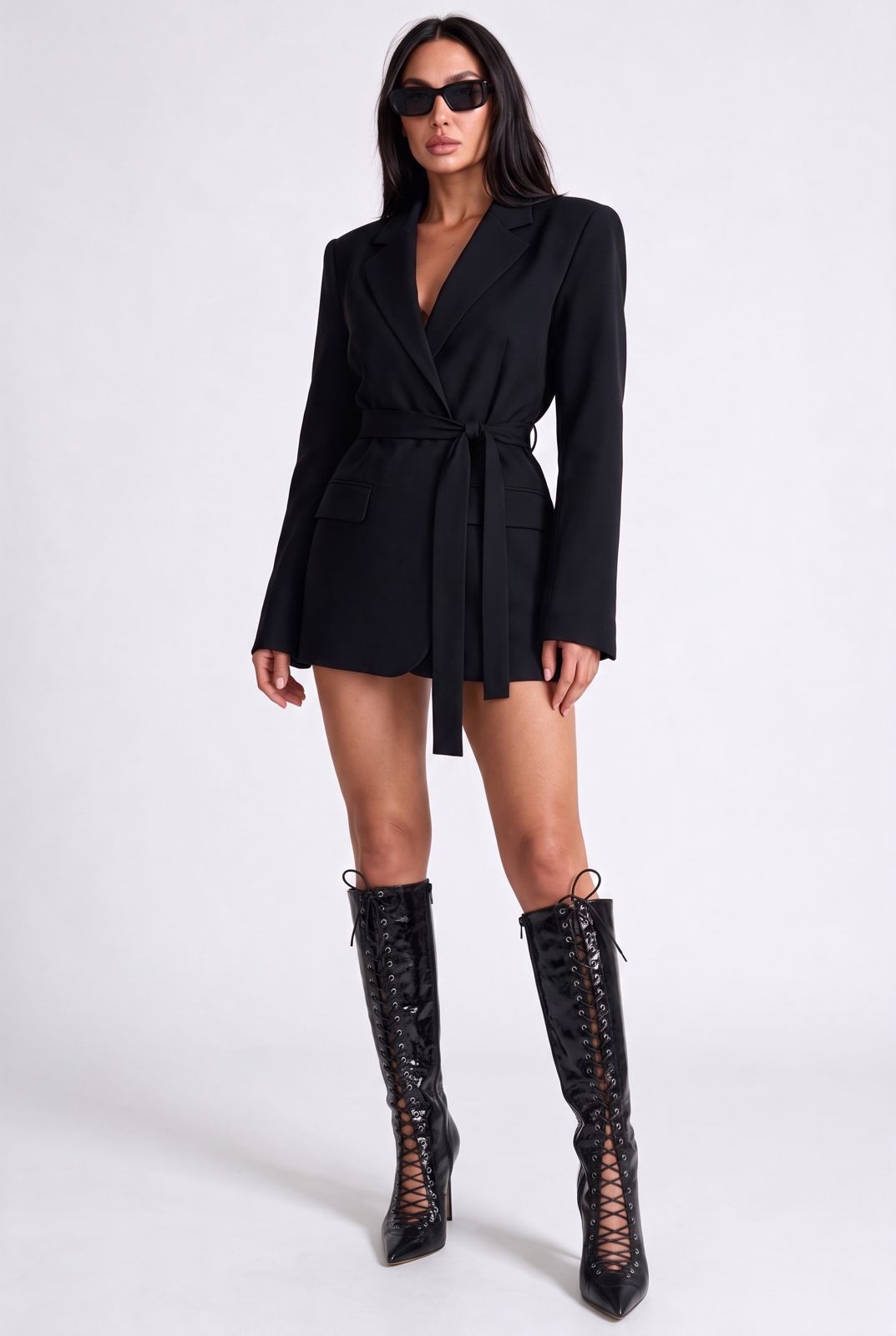 Abito/Giacca  Wrap-Black