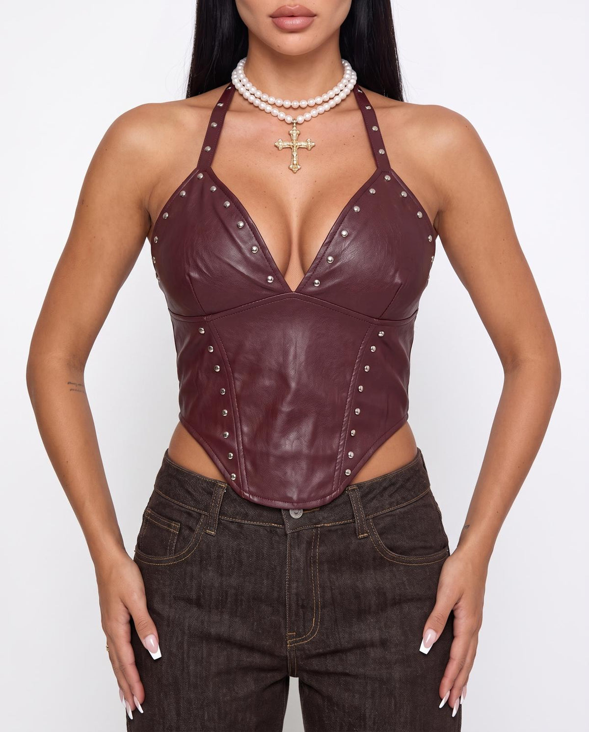Top Lexi-Cherry Red