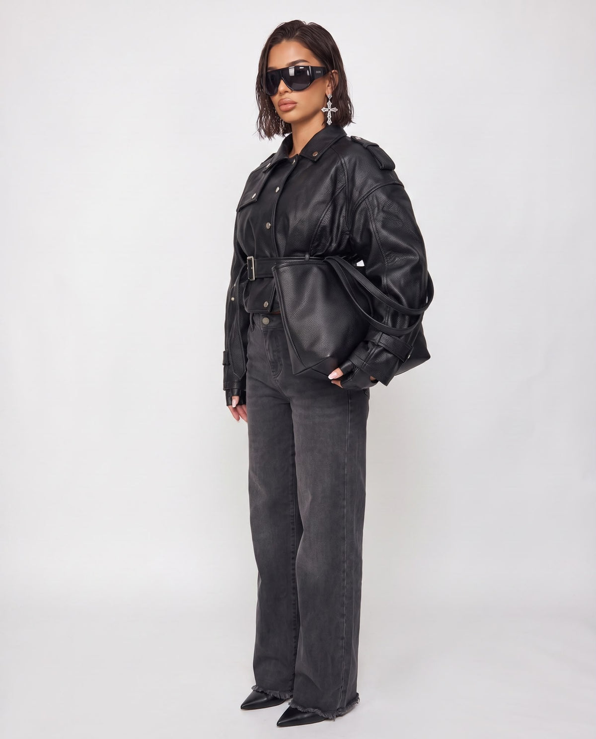 Giacca Leather Attitude