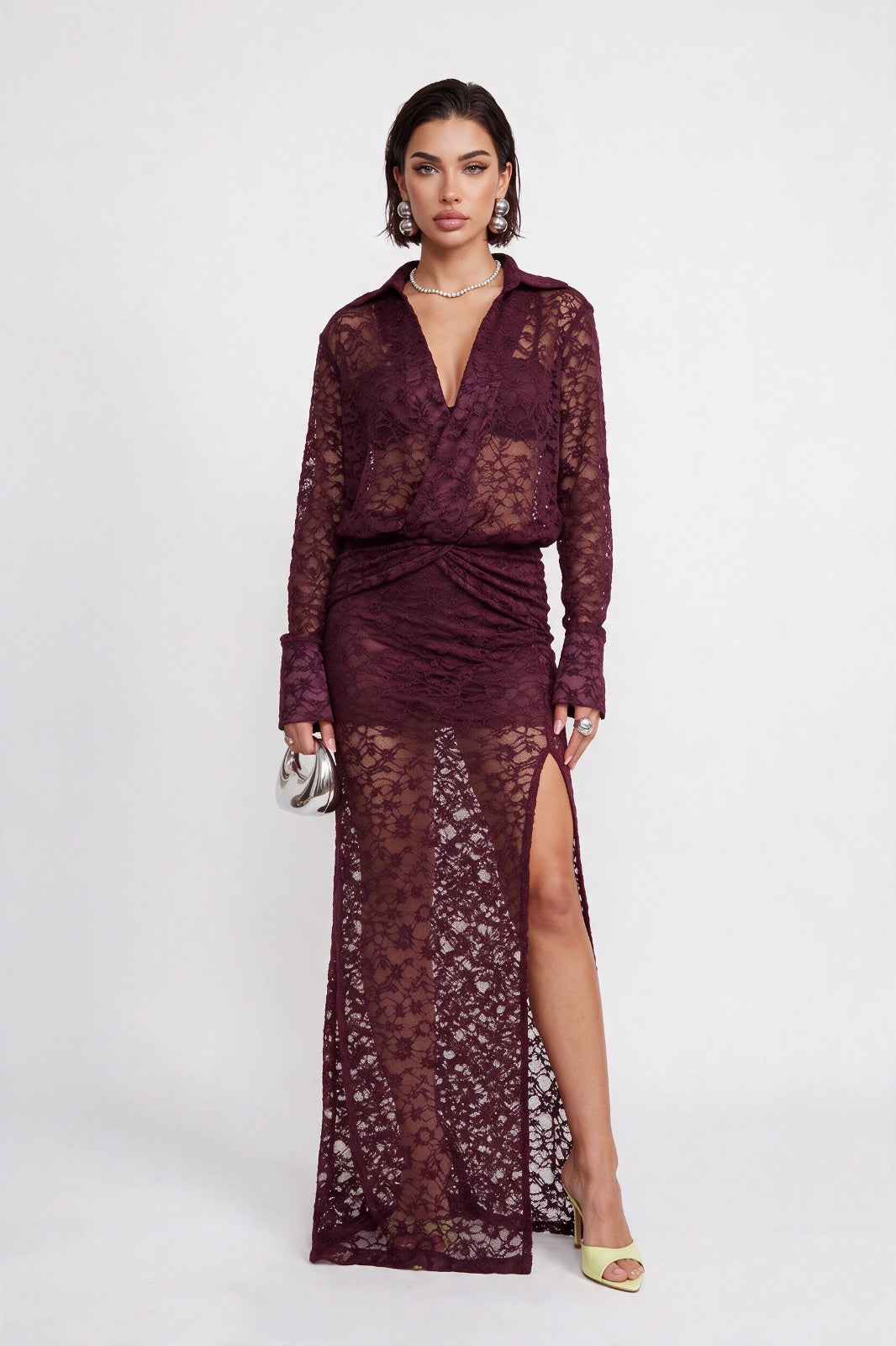 Abito Vegas-Cherry Red
