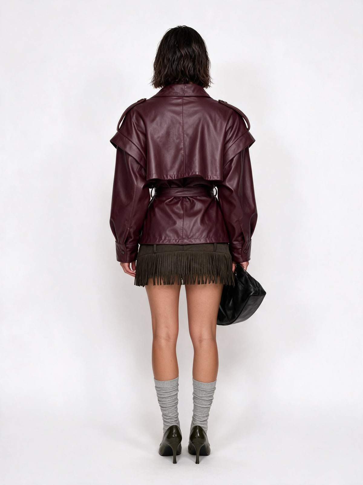 Trench London-Cherry Red