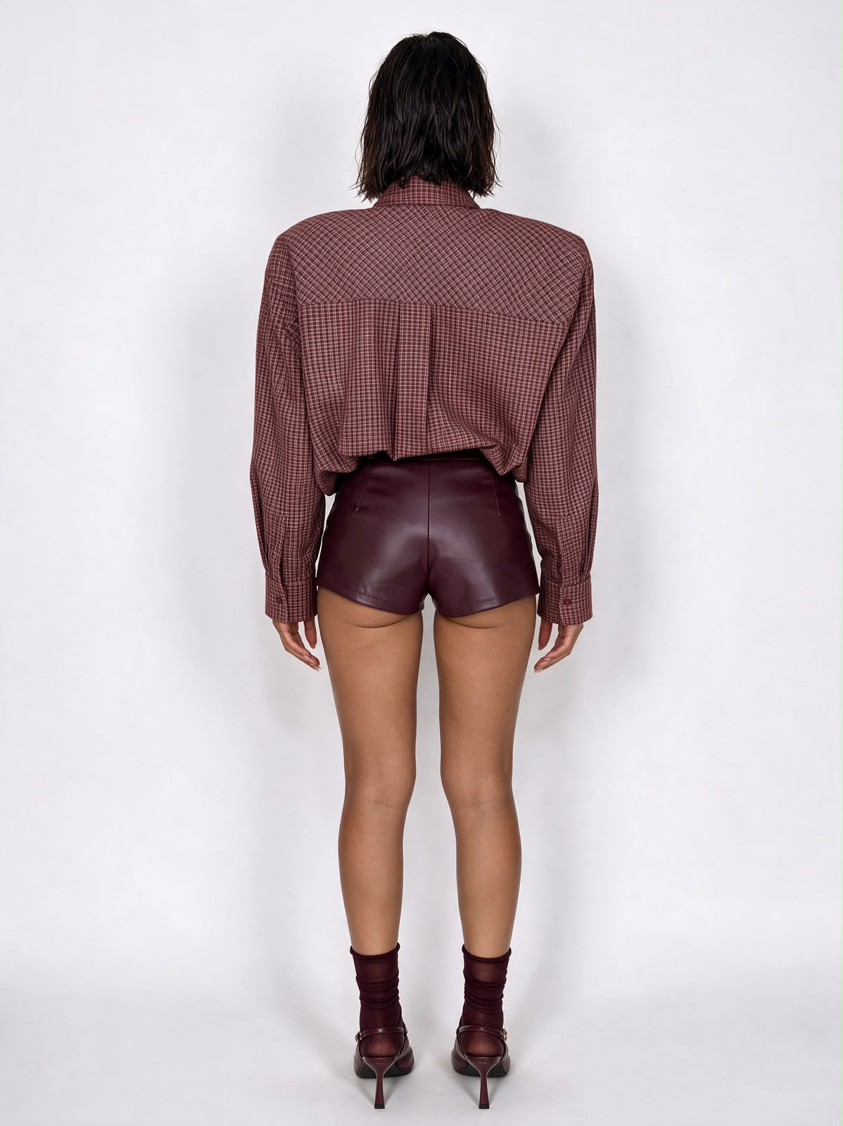 Camicia Brooklyn-Cherry Red