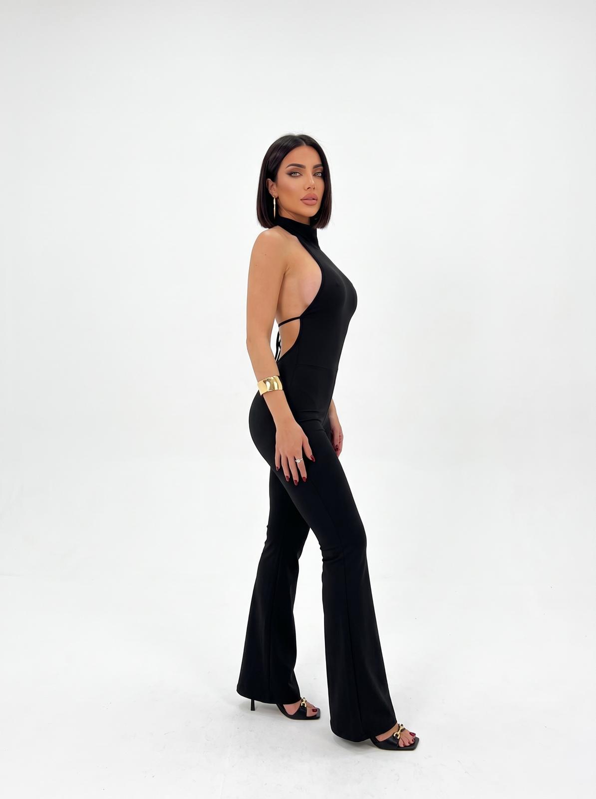Tuta Halter-Black
