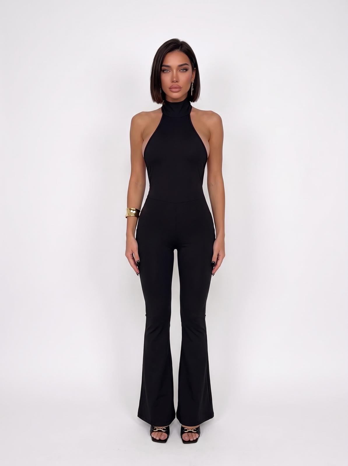 Tuta Halter-Black