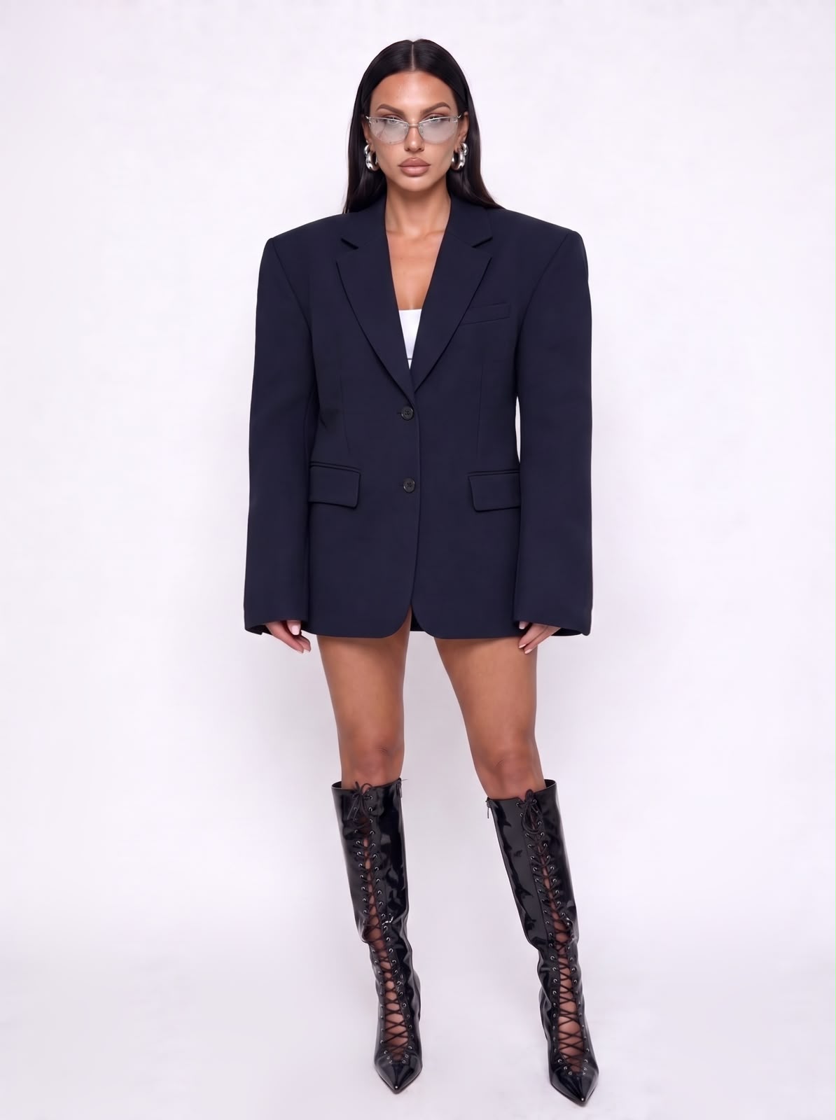 Le Boy Blazer - Blue