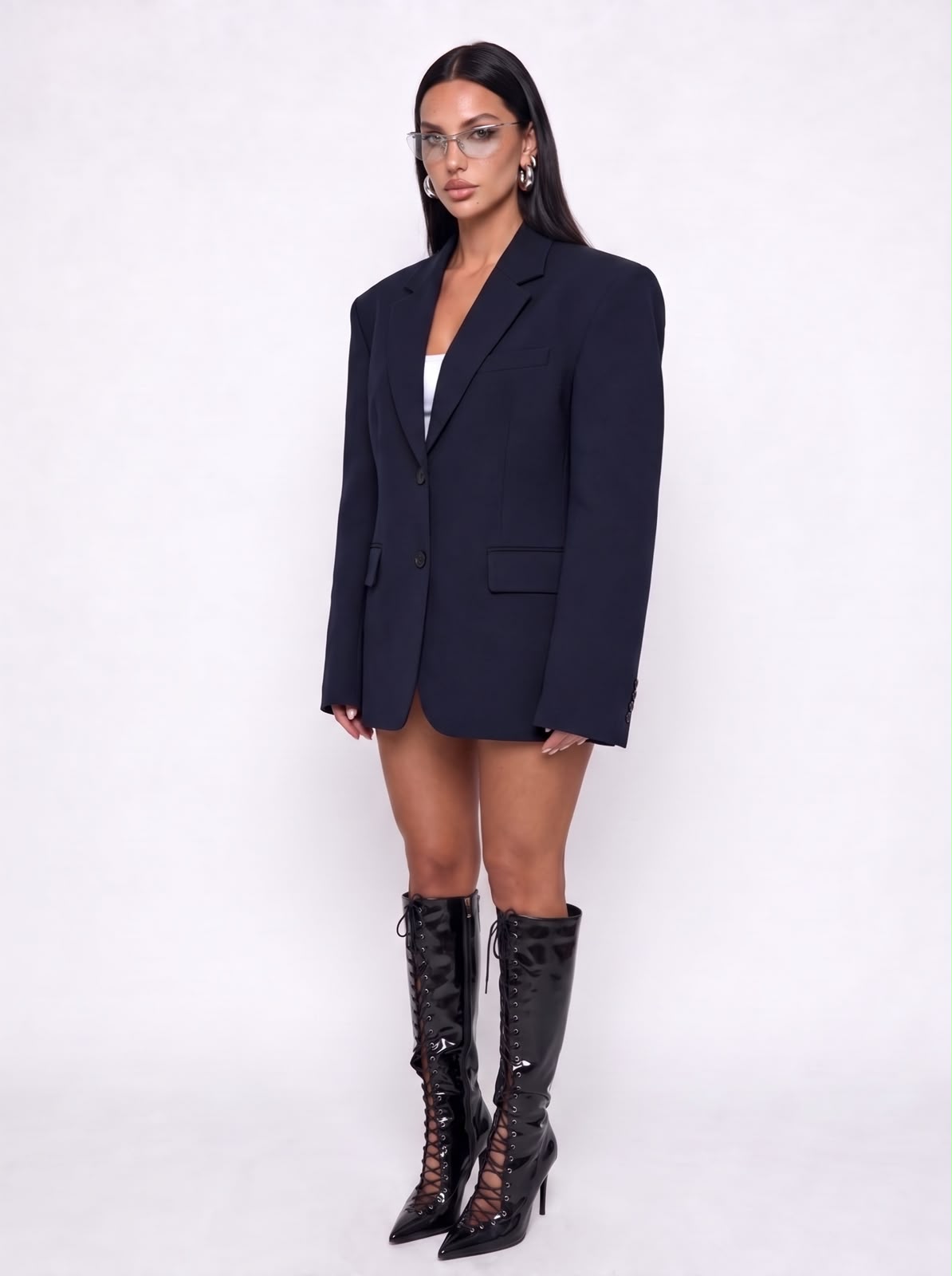 Le Boy Blazer - Blue
