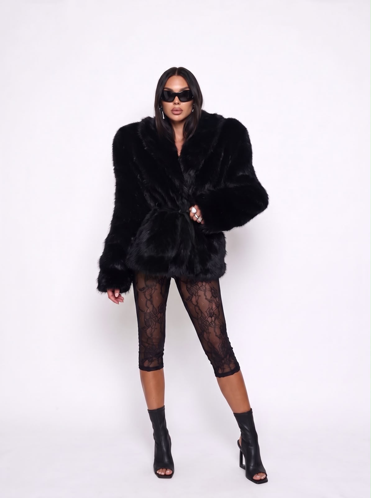 Pelliccia It Girl-Black