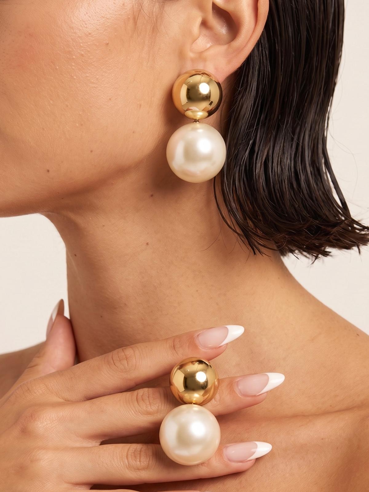 Pendientes Big Pearl