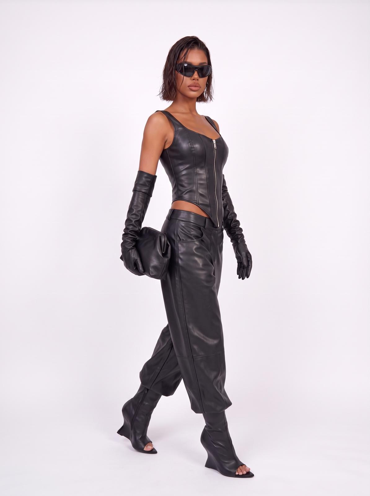 Coord Leather Drive-Black