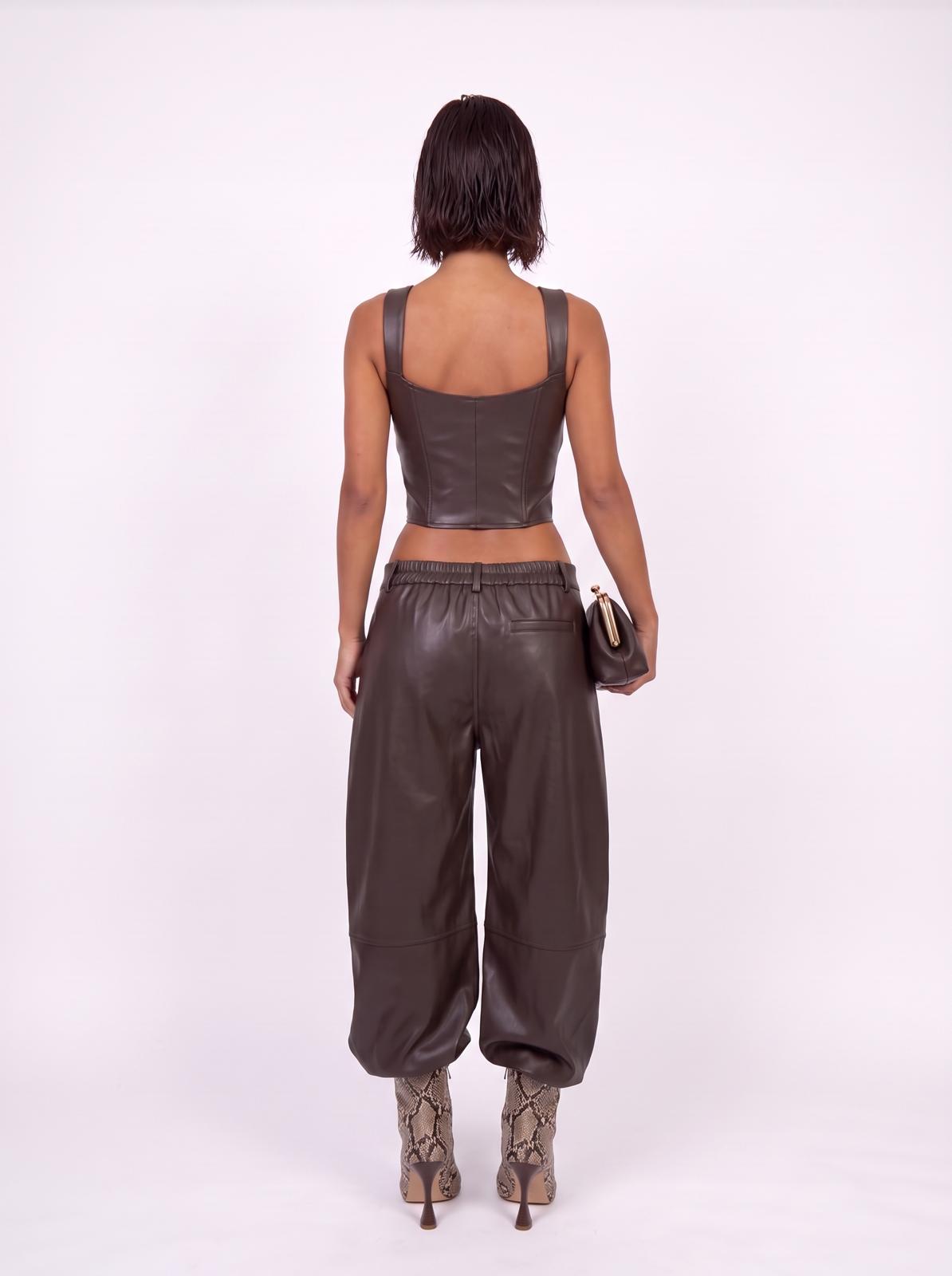 Coord Leather Drive-Brown