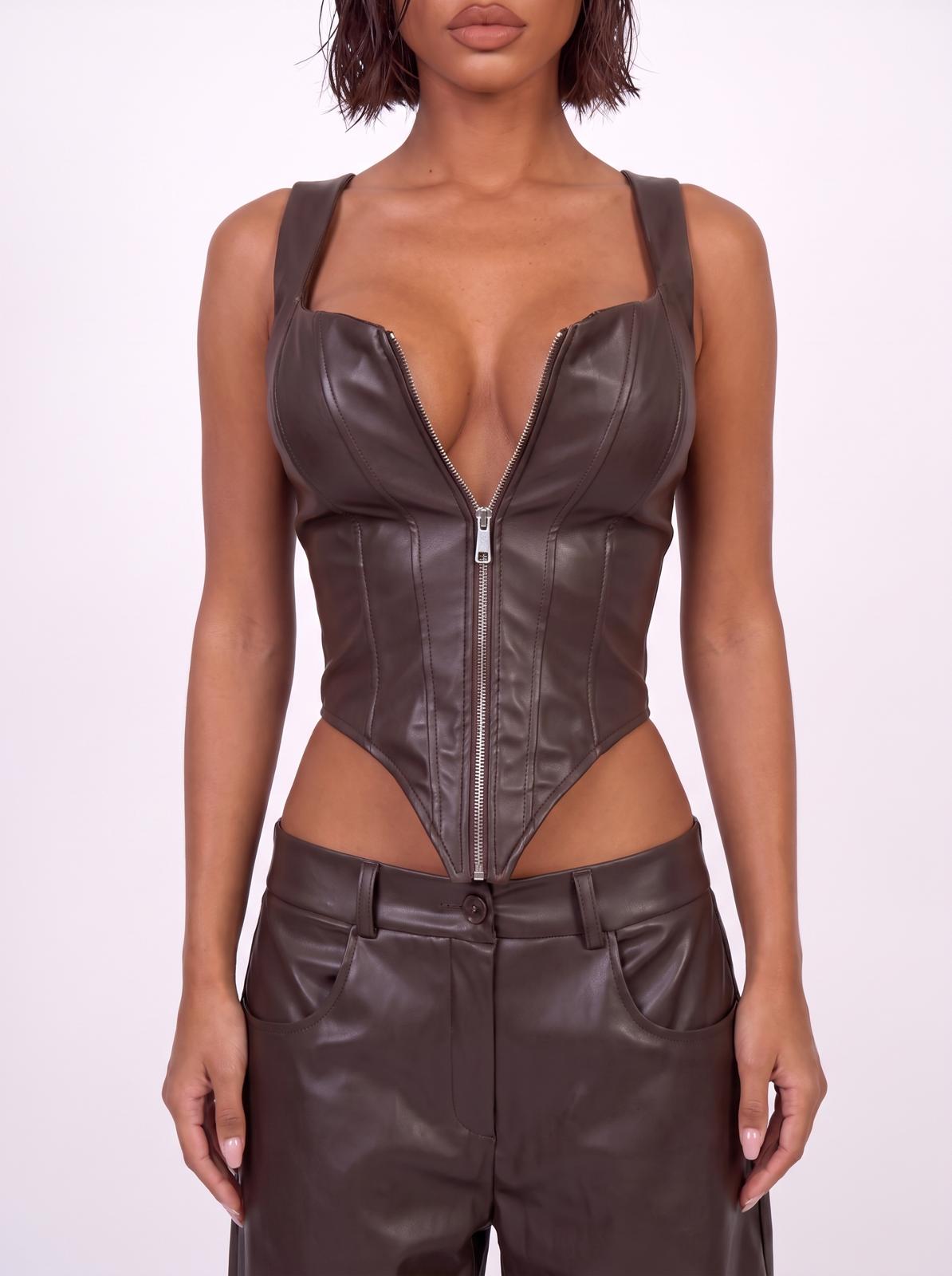 Coord Leather Drive-Brown