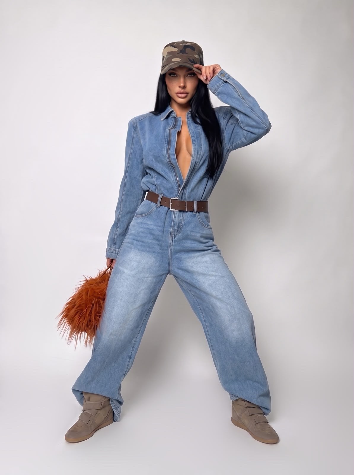 Tuta Denim Avenue