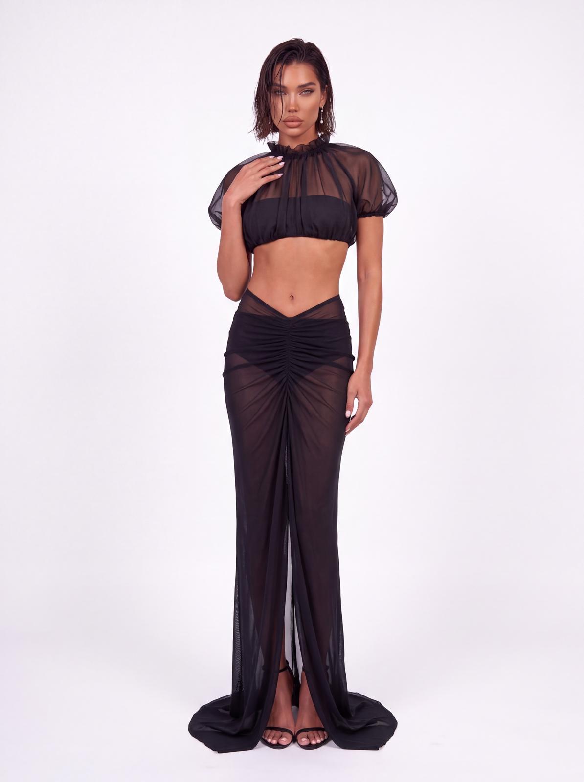 Coord set Draped Veil