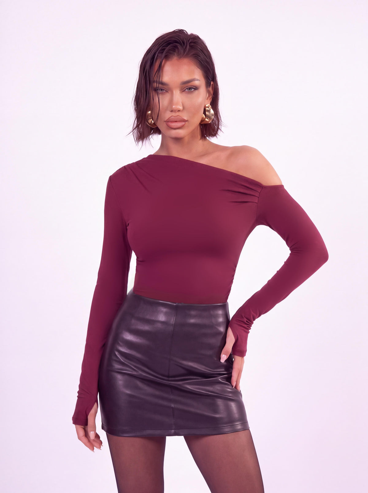 Maglia Celine-Cherry Red