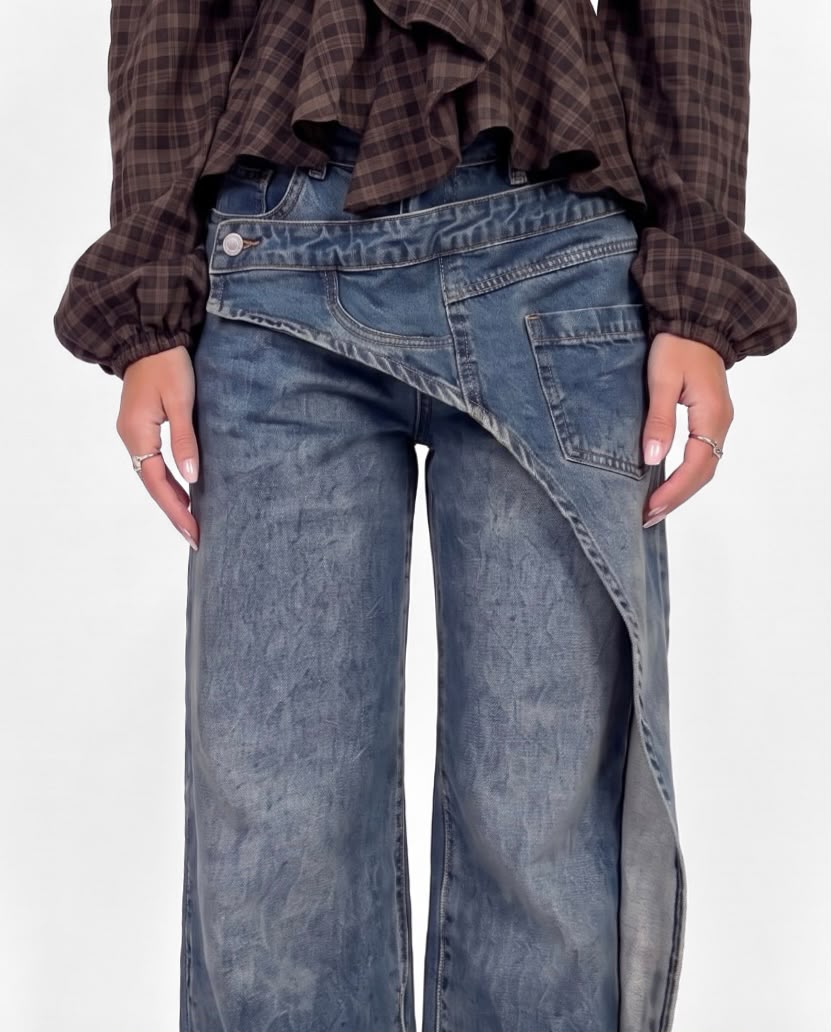 Jeans Double Flap