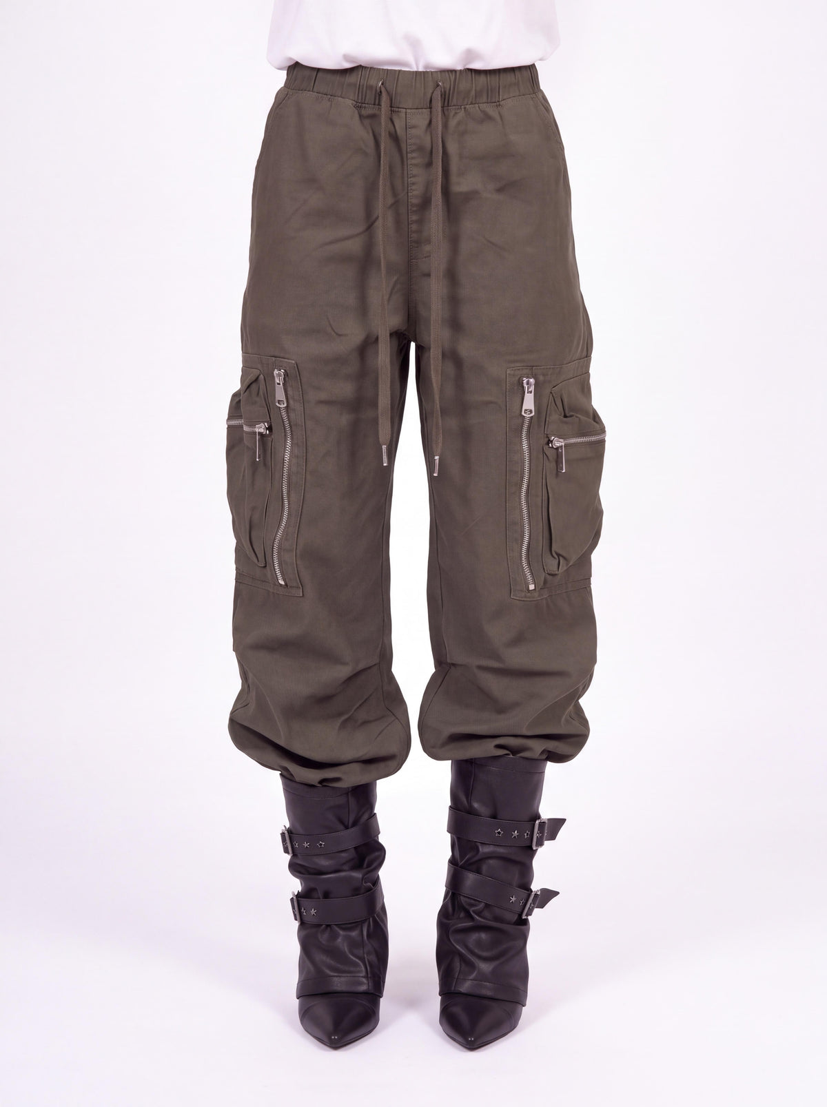 Pantalone Green Zip