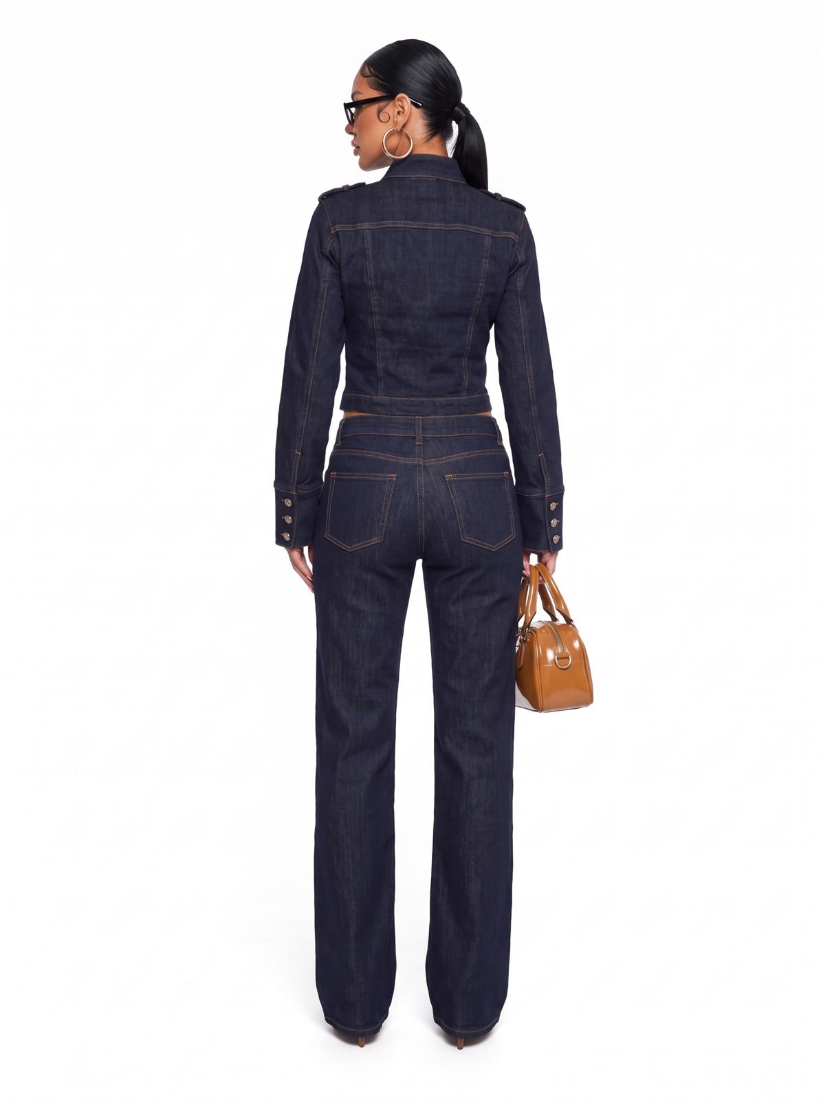 Total Look Denim Botton