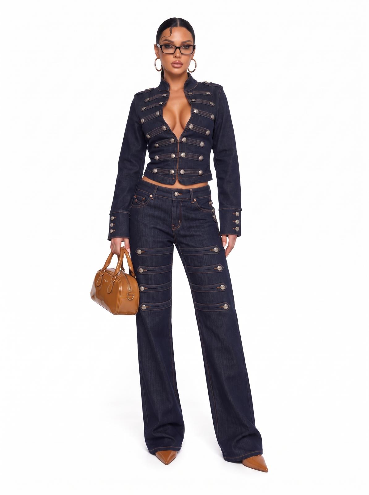 Giacca Denim Botton